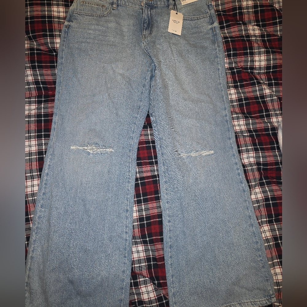 Classic Blue Distressed Women Jeans